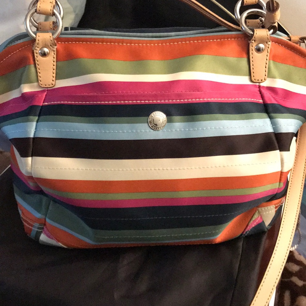 Coach Leah Legacy RARE - Picture 2 of 8